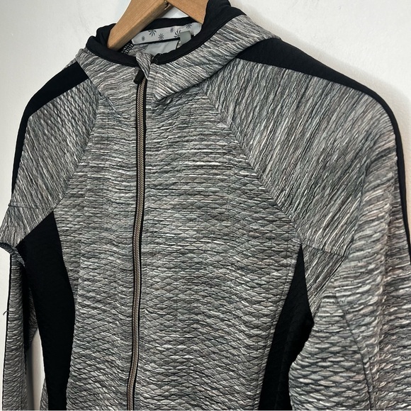 Athleta Snowscape Hooded Jacket Full Zip Stretch Grey Space Dye Size
Women's XS - Picture 2 of 9